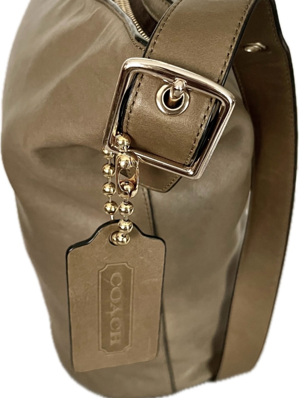 Coach Bleecker Duffle Glove Leather Sac Bag - Picture 8 of 15